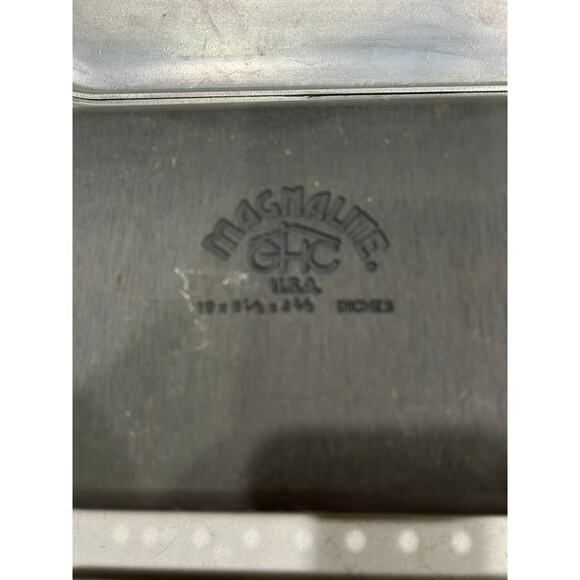 Magnalite GHC Professional 19" Fish Poacher Trivet & Lid Anodized Aluminum USA - Picture 7 of 10